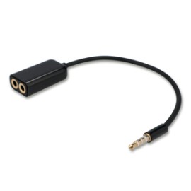 Adaptador Divisor de Audio 3.5 mm RadioShack / Negro