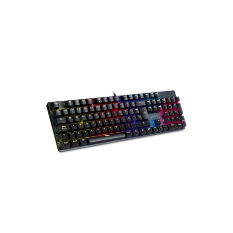 Teclado Gamer STF Beast Abysmal Armor Tournament Led / Negro / USB