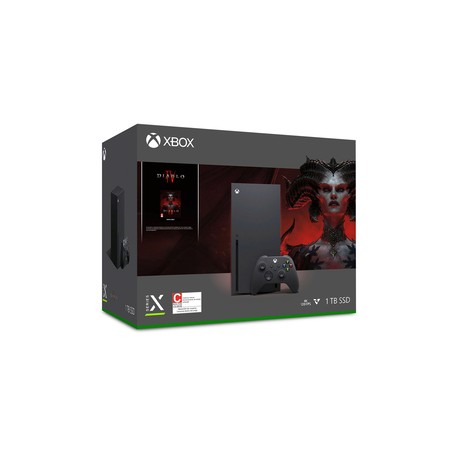 Bundle Consola Xbox Series X Diablo IV 1tb SSD Negro