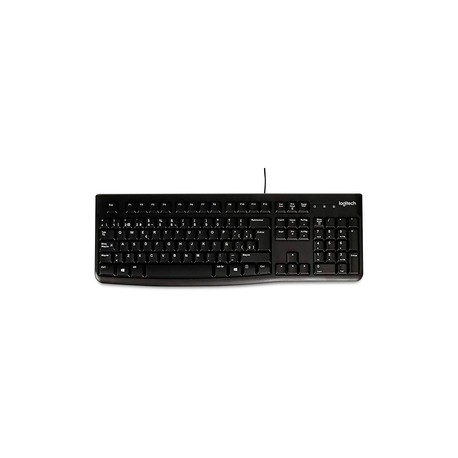 Teclado Alámbrico Logitech K120 / Negro