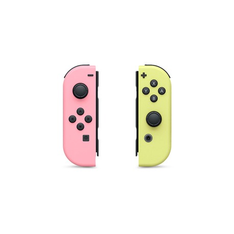 Controles Joy-Con Nintendo Switch Rosa Amarillo Pastel