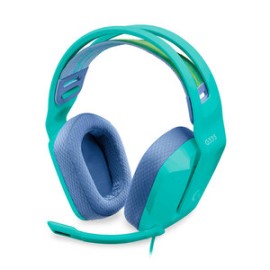 Audífonos Gamer G335 Logitech Menta