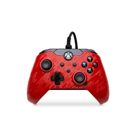 Control Alámbrico PDP Gaming Phantasm Red / Xbox Series X / Rojo