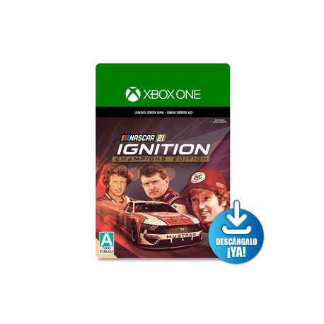 Nascar 21 Ignition Champions Edition / Juego digital / Xbox Series X·S / Xbox One / Descargable