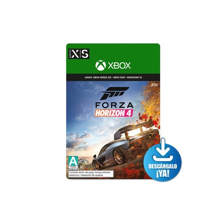 Forza Horizon 4 Standard Edition / Juego digital / Xbox One / Xbox Series X·S / Windows / Descargable