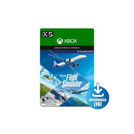 Microsoft Flight Simulator Estándar / Juego digital / Xbox Series X·S / Windows / Descargable