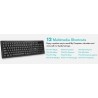 Rii RK907 Ultra-Slim Compact USB Wired Keyboard for Mac and PC,Windows 10/8 / 7 / Vista/XP (Black) (1PCS)