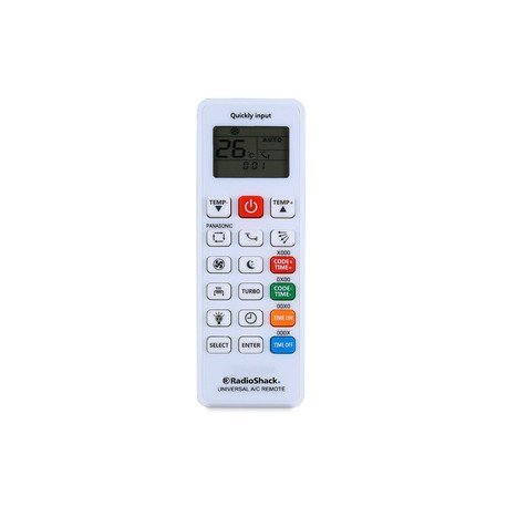 Control Universal para Aire Acondicionado RadioShack K2E / Blanco