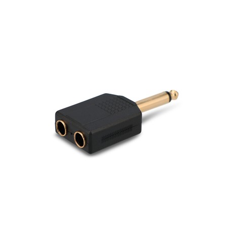 Adaptador de Audio Estéreo 6.3 mm RadioShack / Negro