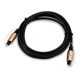 Cable para Audio Digital de Fibra Óptica CE29 RadioShack 3 m Plástico