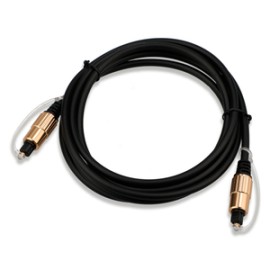 Cable para Audio Digital de Fibra Óptica CE28 RadioShack 2 m Plástico