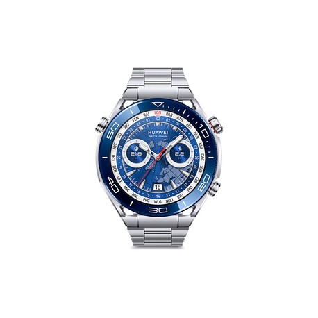 Smartwatch Huawei Watch Ultimate 48.5 mm Plata con azul