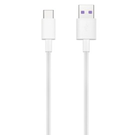 Cable USB a Tipo-C Huawei Super Charge AP71 / 1 m / Blanco